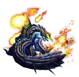 MHXR-FFBE Zinogre Render 001