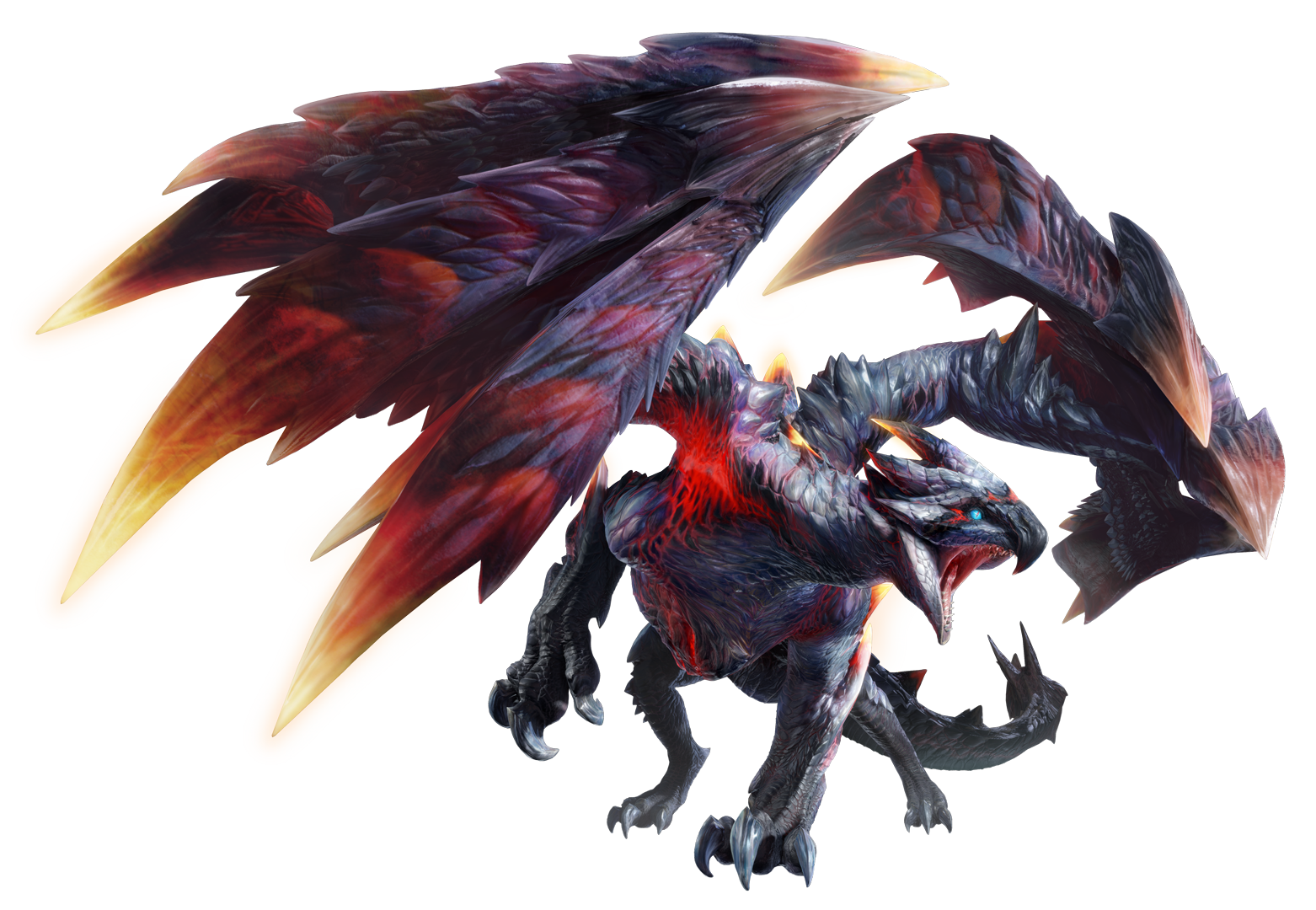 Crimson Glow Valstrax  Monster Hunter Rise Wiki