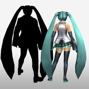 FrontierGen-Miku Armor (Both) (Back) Render