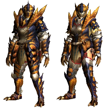 Tigrex XR Armor (Gunner) (MHGU) | Monster Hunter Wiki | Fandom