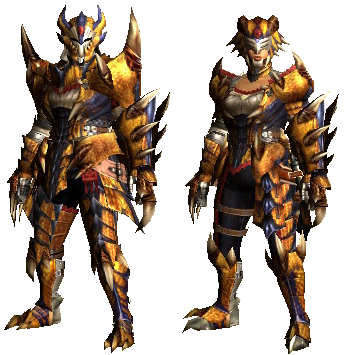 Tigrex R Armor (Gunner) (MHGU) | Monster Hunter Wiki | Fandom