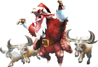 MHXR-Christmas Volvidon and Anteka Render 001