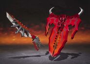 Chogokin-Monster Hunter G Class Henkei Rathalos 003