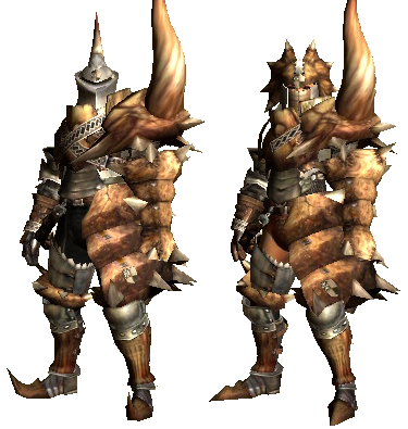 Diablos Armor (Gunner)(MH3), Monster Hunter Wiki