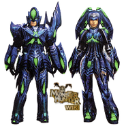 MH3U Brachydios Armor Gunner