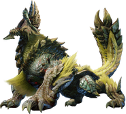 Apex Zinogre (Rampage) MHRise Render