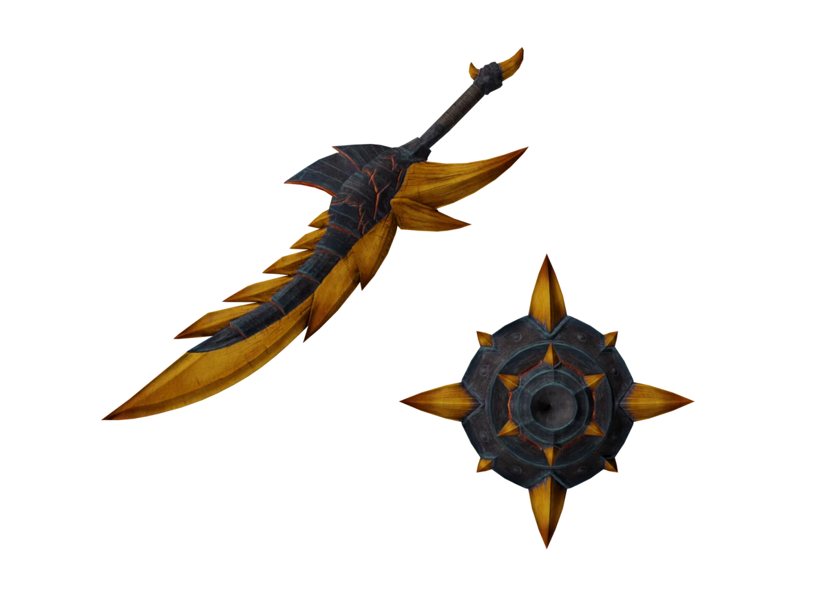 Meraginasu Sword and Shield I (MHO) | Monster Hunter Wiki | Fandom