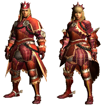 picture Teostra Armor Mhgu ex kaiser armor blademaster mhgu
