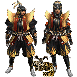 Golden Shin Armor | Monster Hunter Wiki | Fandom