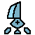 MH4G-Knife Icon Light Blue
