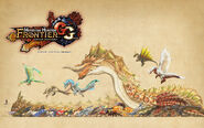 MHF-GG Wallpaper Monster Size chart