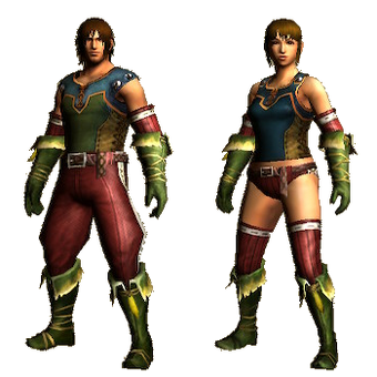 Mhgu Low Rank Gunner Armor Monster Hunter Wiki Fandom As far as i know its obtained through. monster hunter wiki fandom