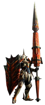 MH4-Gunlance Equipment Render 001