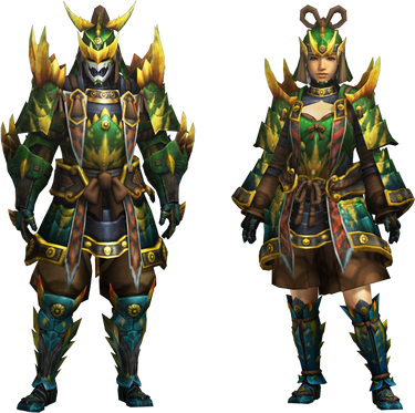 【ラプンツェル様用】ARMOR / ARMOUR Tetsucabra Z Armor (Blademaster) (MH4U) | Monster Hunter