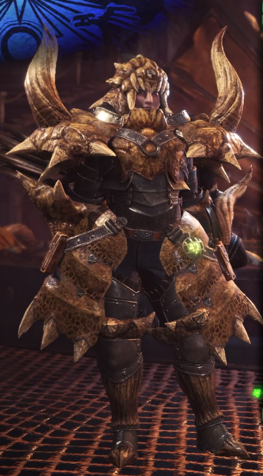 Diablos Armor Set Skills and Forging Materials (Low Rank)