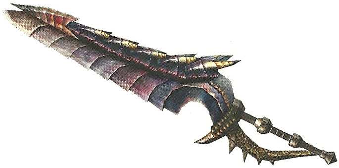 舞雷大剣【荒鷲】 (Frontier) | Monster Hunter Wiki | Fandom