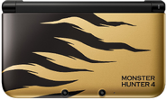 Golden Rajang 3DS LL Front