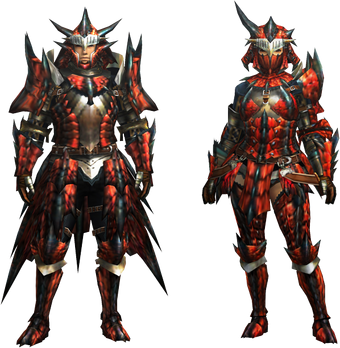 Mhgen High Rank Blademaster Armor Monster Hunter Wiki Fandom