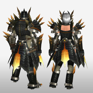 FrontierGen-Ruko Armor (Blademaster) (Back) Render