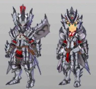 picture Monster Hunter Stories Silver Rathalos Armor silver sol armor mhst monster
