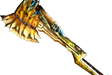 くくり姫 & 三人のゴーストハンター セット Grandmaster Axe (MHGU) | Monster Hunter Wiki | Fandom