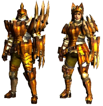 photo Barroth Armor barroth armor gunner mhgu monster