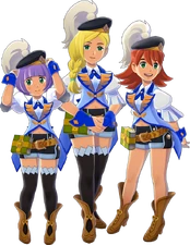 Muffy, Limón y Mel (ギルドの看板姉妹 マフィ、リモン、メル)