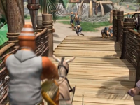 Burro visto brevemente en la introducción de Monster Hunter 2