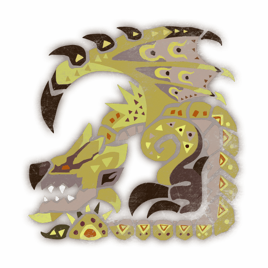 MHWI-Icono Rathian Dorada