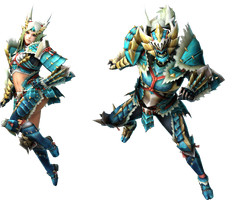 MHFG-Render Armadura Zinogre E 002