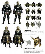 Jinsoku's armour (top right)