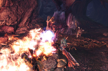 Anjanath Flamme