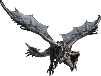 MHRS-Silver Rathalos Render 001