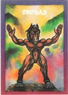 Mexican trading card