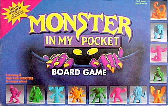 Monster In My Pocket Board Game Monster In My Pocket Wiki Fandom