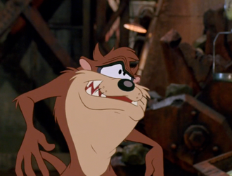 Emmet as Tasmanian Devil