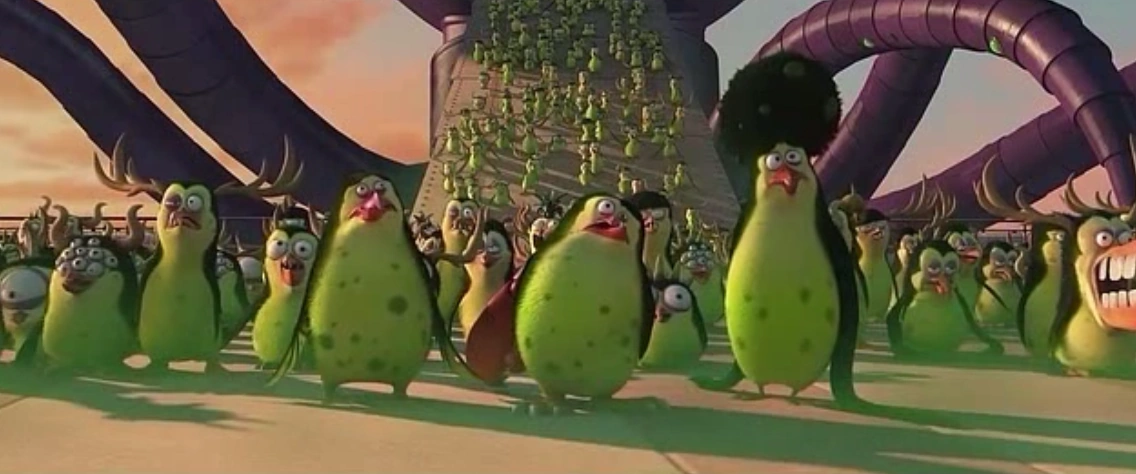 Penguins Of Madagascar Monsters