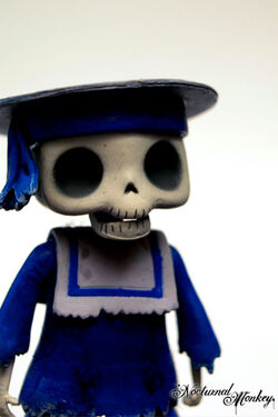 Skeleton boy
