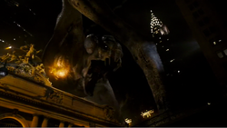 Scene from Cloverfield