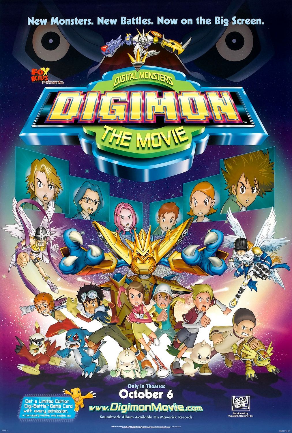 Digimon, Monster Moviepedia