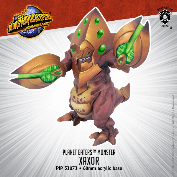 モンスター☆ Xaxor | Monsterpocalypse Wiki | Fandom