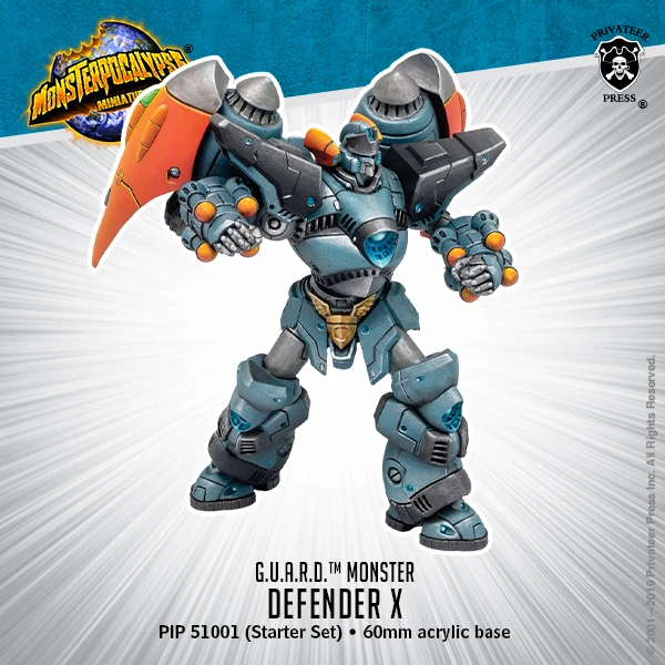 Defender X | Monsterpocalypse Wiki | Fandom