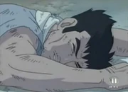 Mickey ist verletzt.