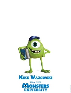 Mike as he appears in Monsters University