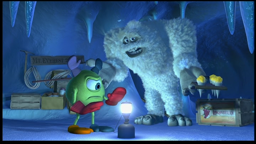 monsters university abominable snowman