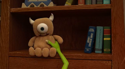 Mike wazowski shop stuffed bear