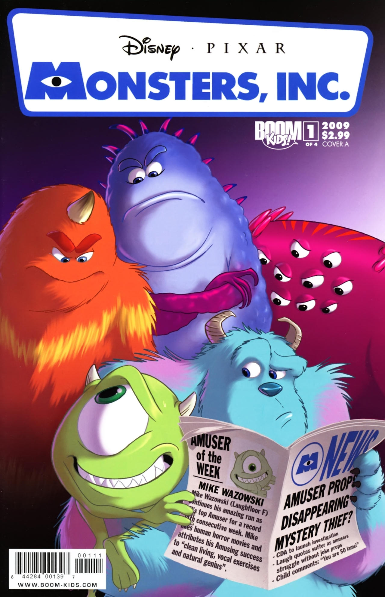 Monsters, Inc. Laugh Floor, Monsterpedia