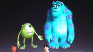Mike and Sulley in Monsters University.