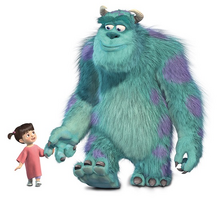 Sulley and boo