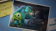 His cameo in Monsters University
